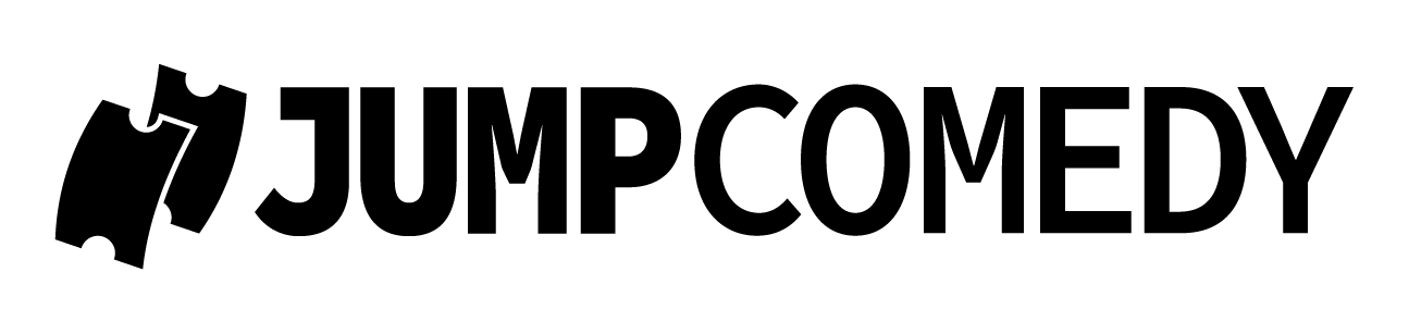Jump Comedy wordmark in Black